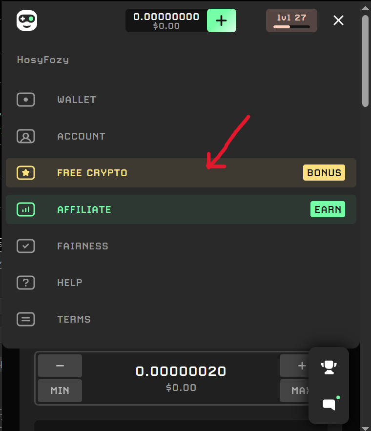 Step 2: Click Claim Button